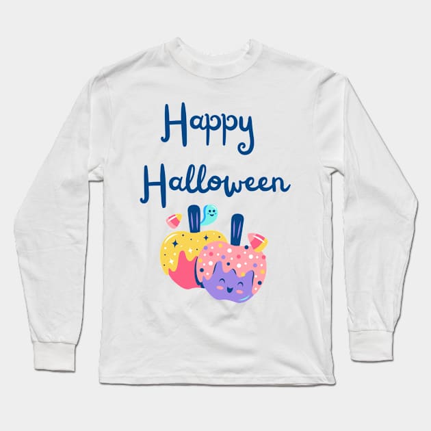 Kid's Halloween design Long Sleeve T-Shirt by Lindseysdesigns